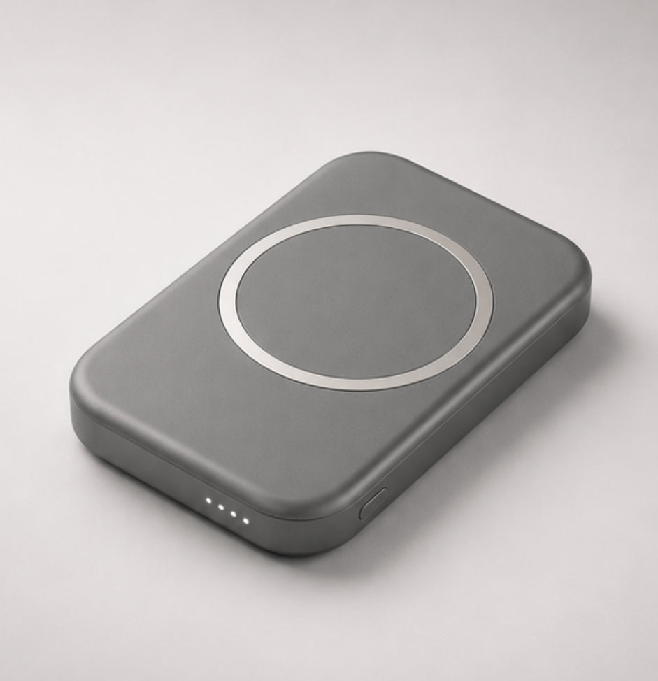 PowerClip gris anthracite - vue studio