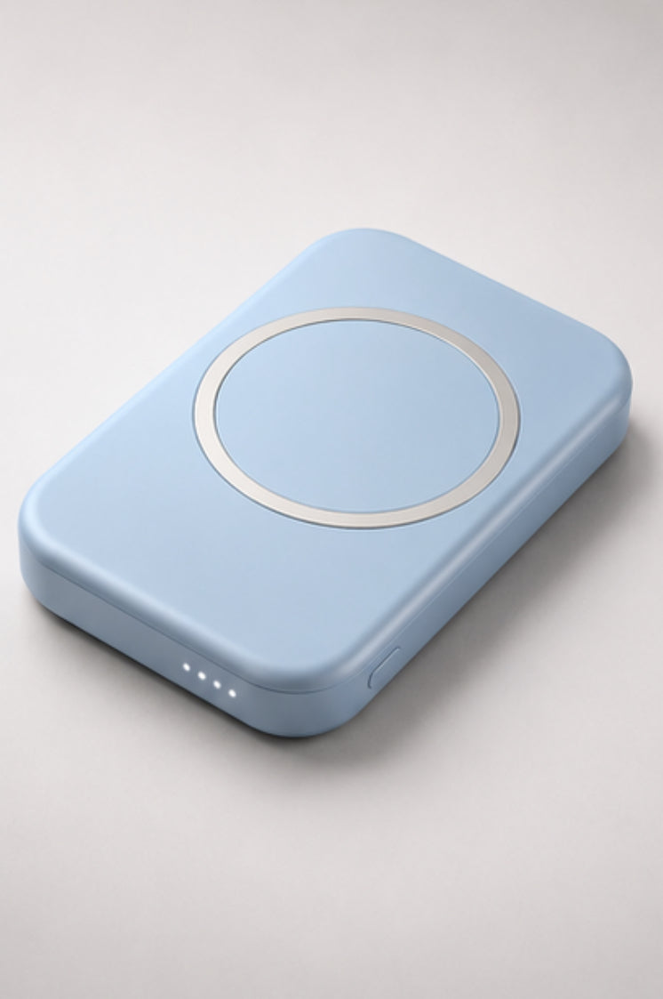 PowerClip bleu ciel - vue studio
